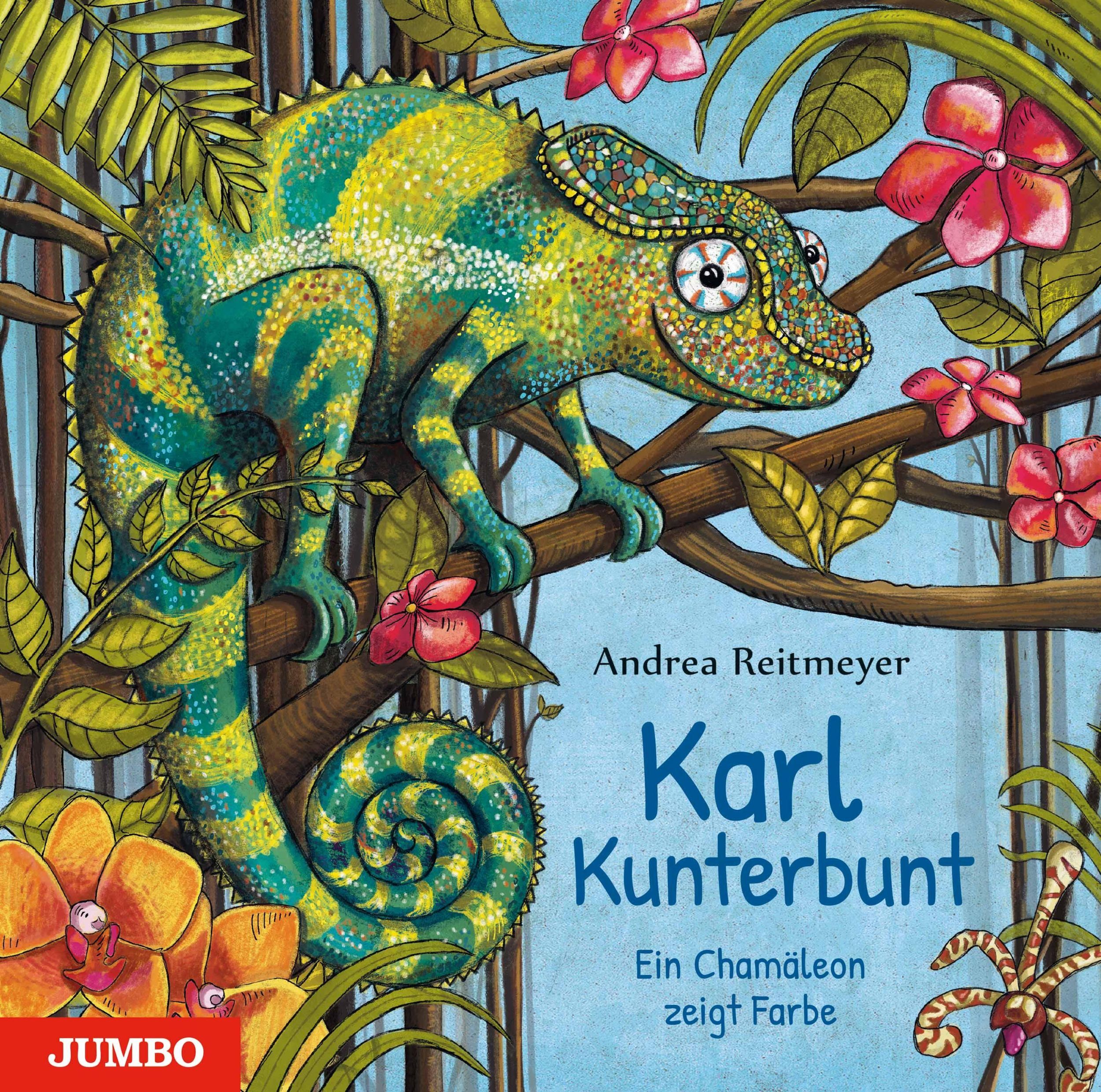 KARL KUNTERBUNT EIN Chamäleon zeigt Farbe Andrea Reitmeyer Buch Deutsch