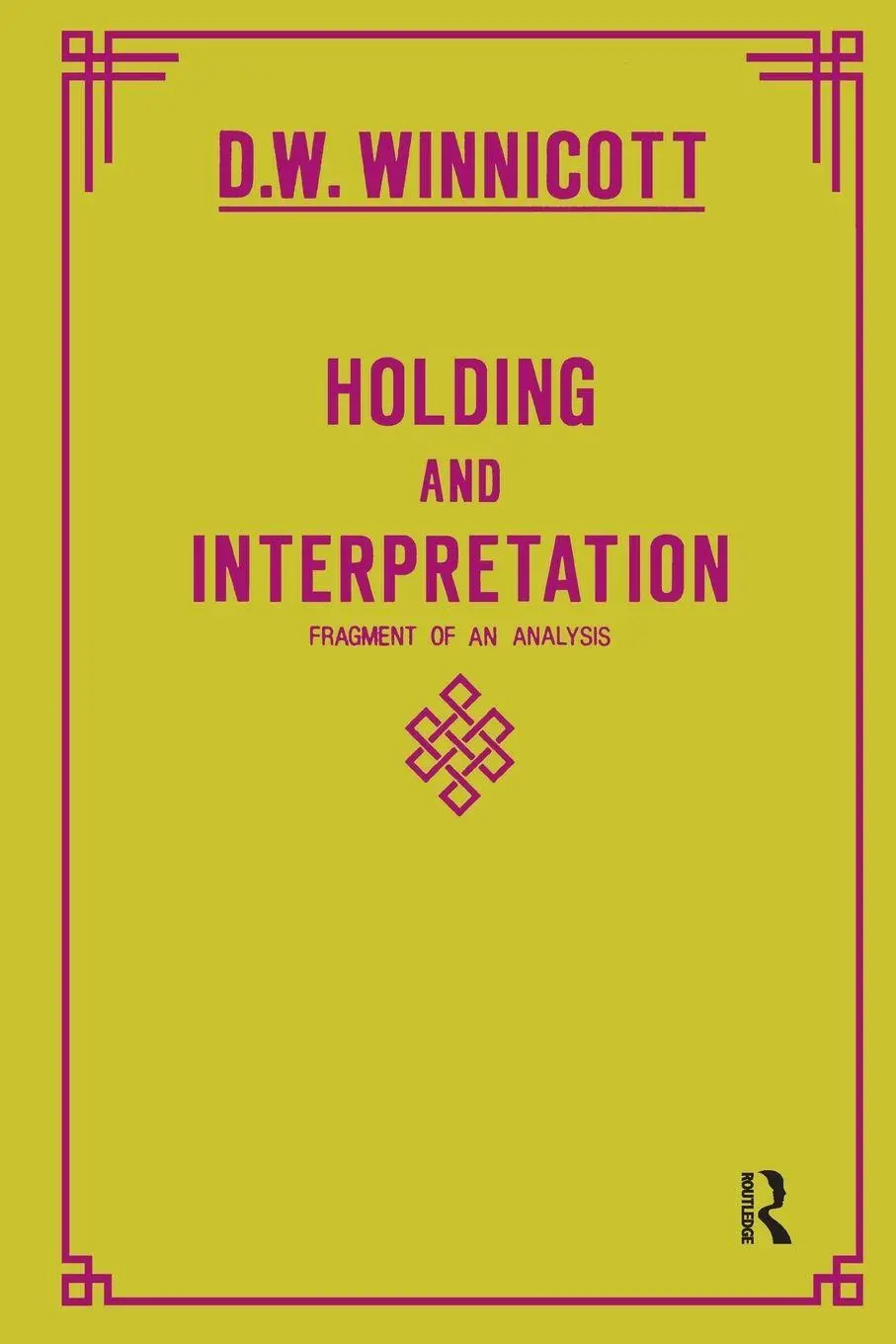 Holding And Interpretation Fragment Of An Analysis Donald W. Winnicott Buch 1986-image