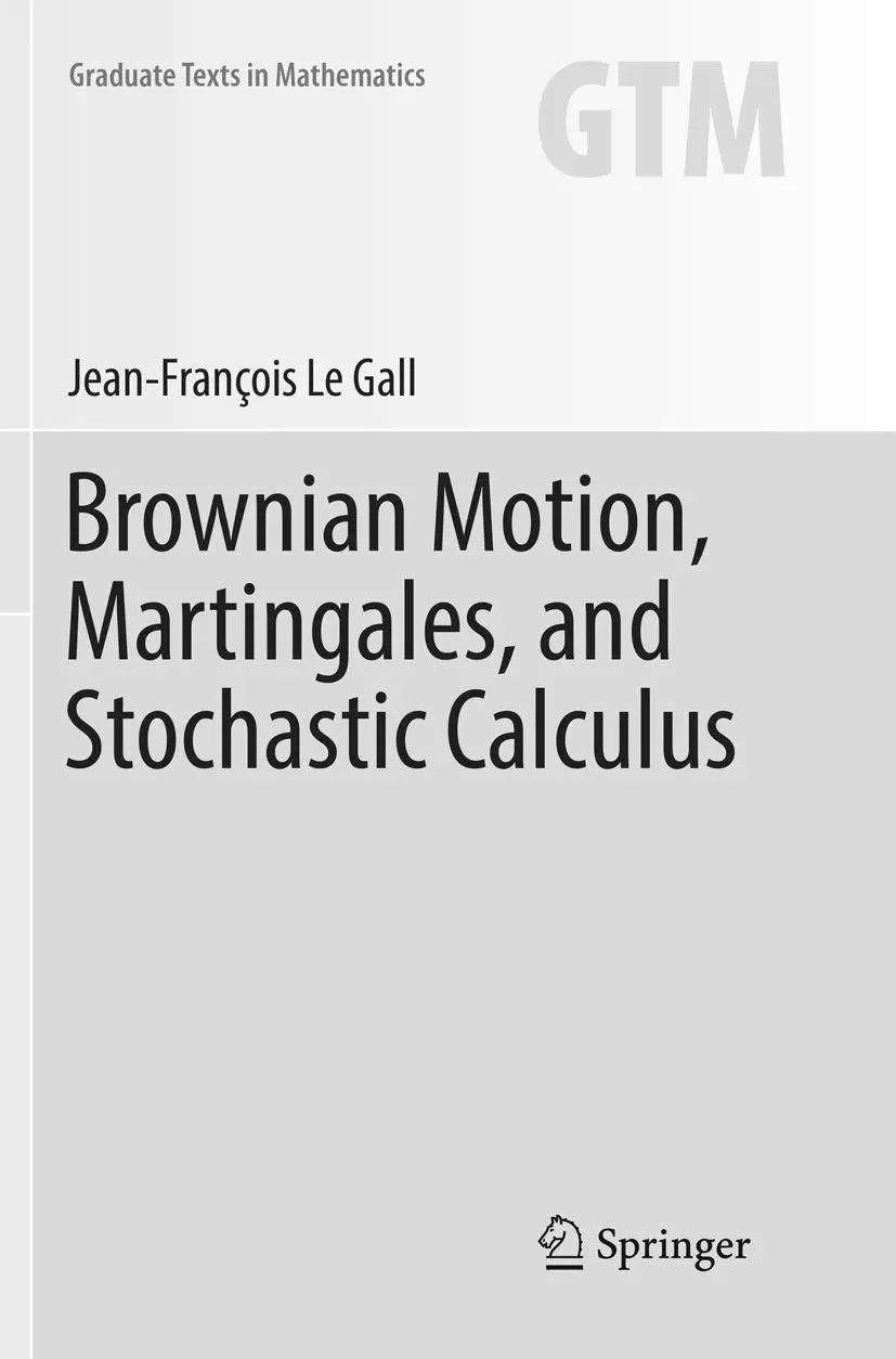 Brownian Motion, Martingales, And Stochastic Calculus Jean-FrançOis Le Gall Buch-image