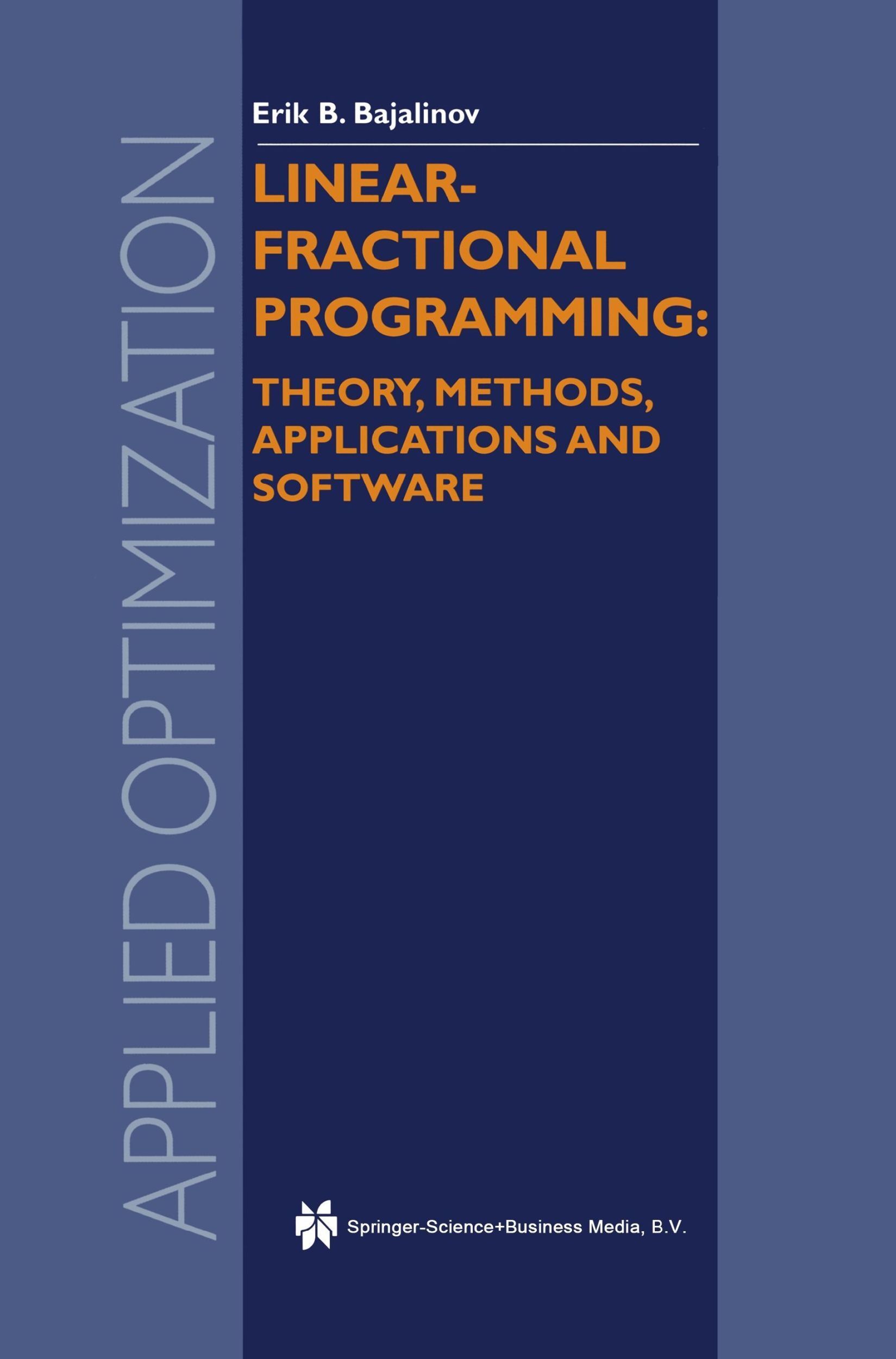 Linear-fractional Programming Theory, Methods, Applications And