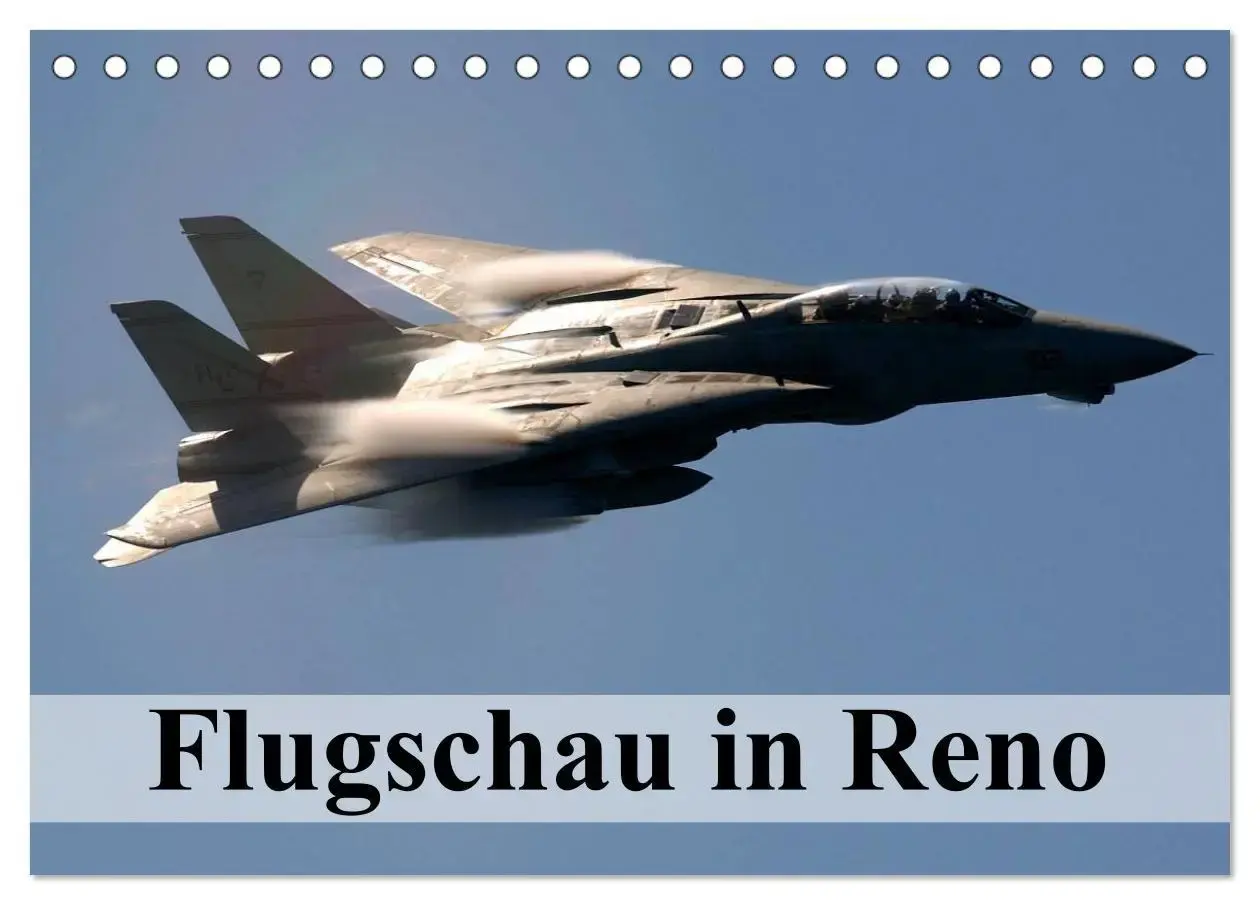 Flugschau in Reno (Tischkalender 2026 DIN A5 quer), CALVENDO Monatskalender 2026