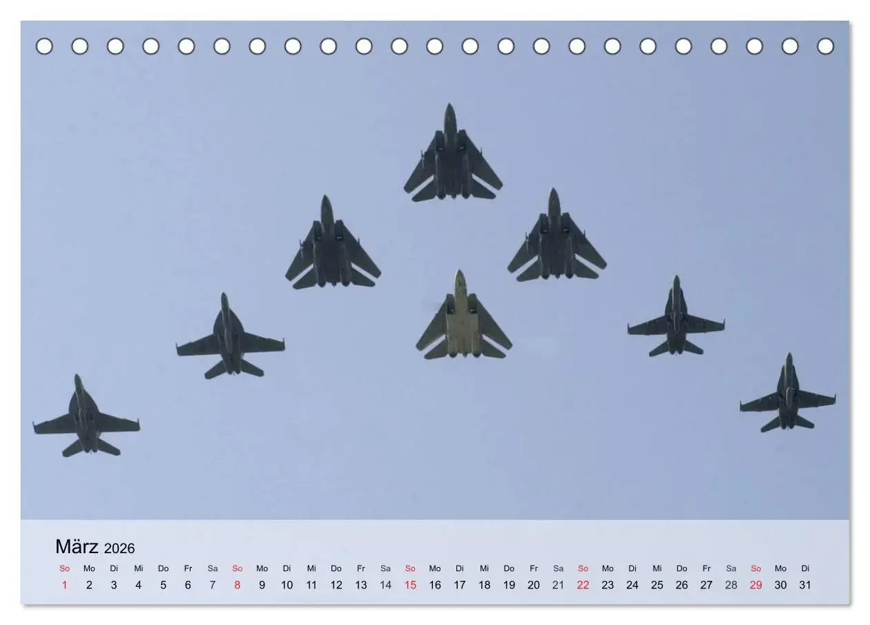 Flugschau in Reno (Tischkalender 2026 DIN A5 quer), CALVENDO Monatskalender 2026 - Bild 9 von 15