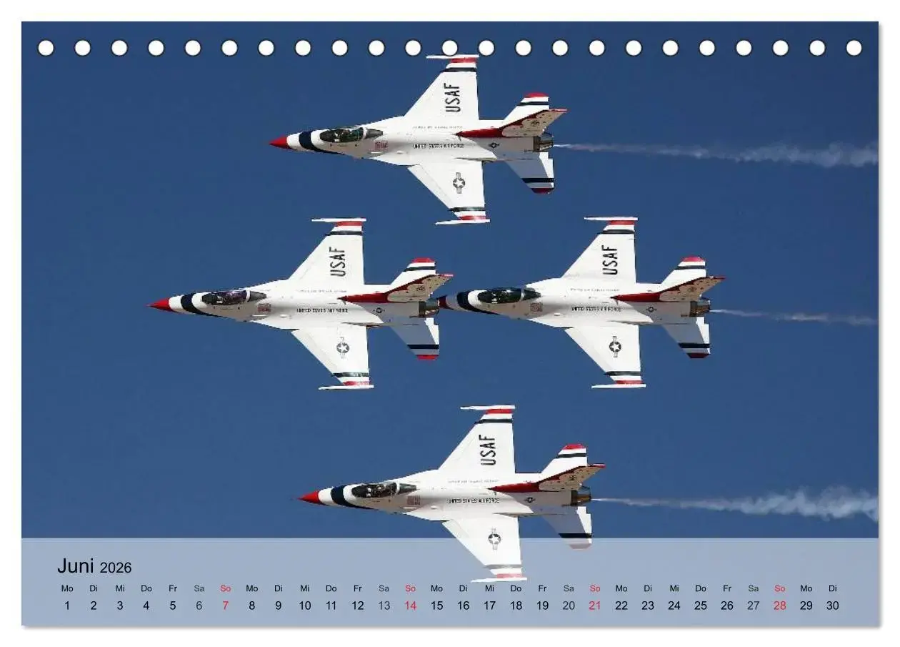 Flugschau in Reno (Tischkalender 2026 DIN A5 quer), CALVENDO Monatskalender 2026 - Bild 12 von 15