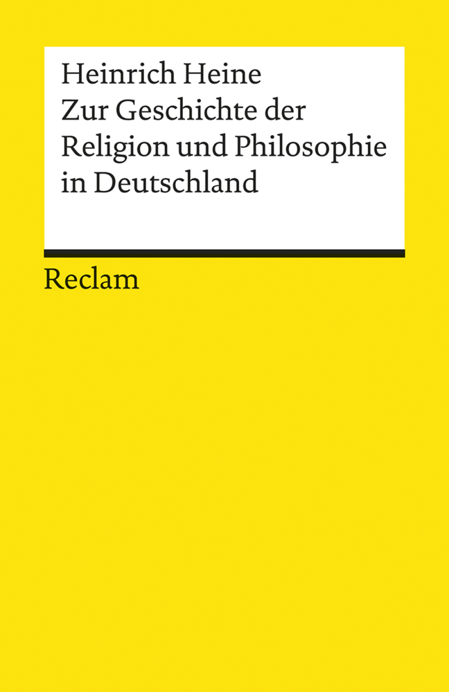 Zur Geschichte der Religion und Philosophie in Deutschland Heinrich Heine Buch - Heinrich Heine