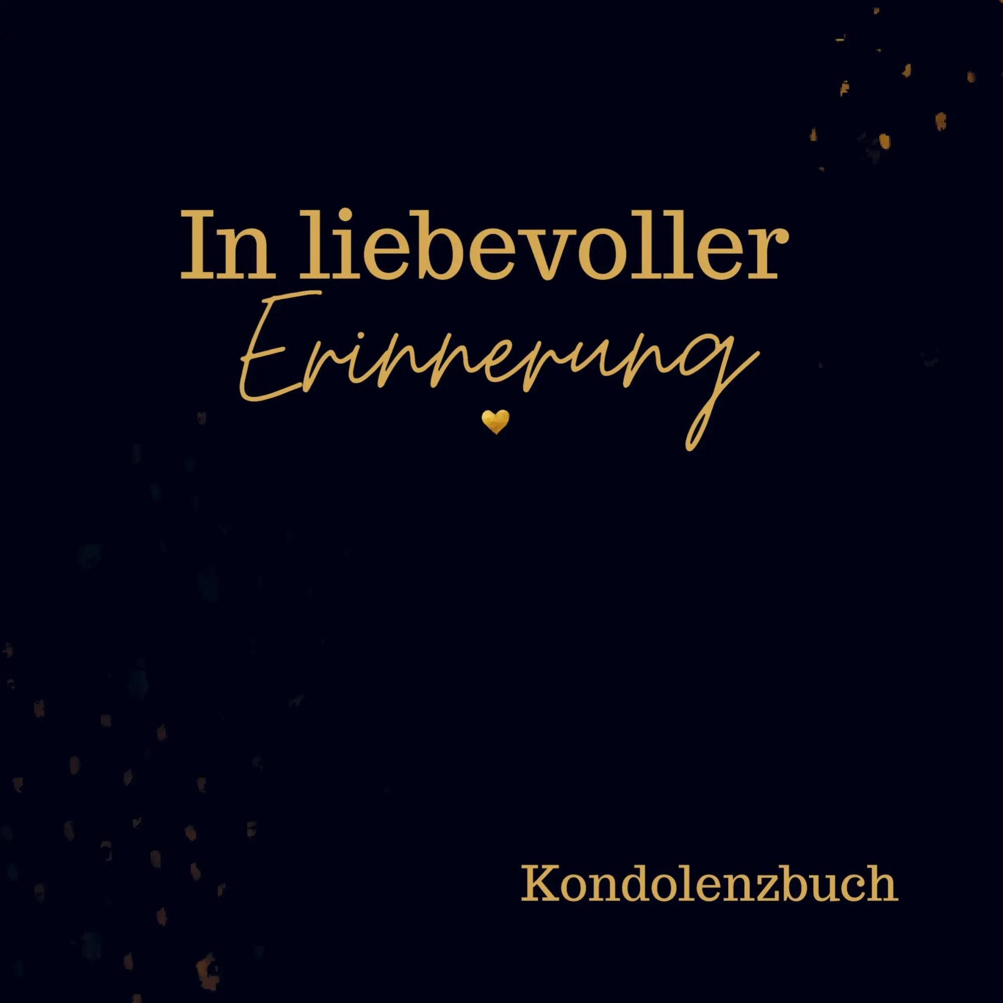 Kondolenzbuch- In Liebevoller Erinnerung Lara Burgers Taschenbuch 60 S. Deutsch-image