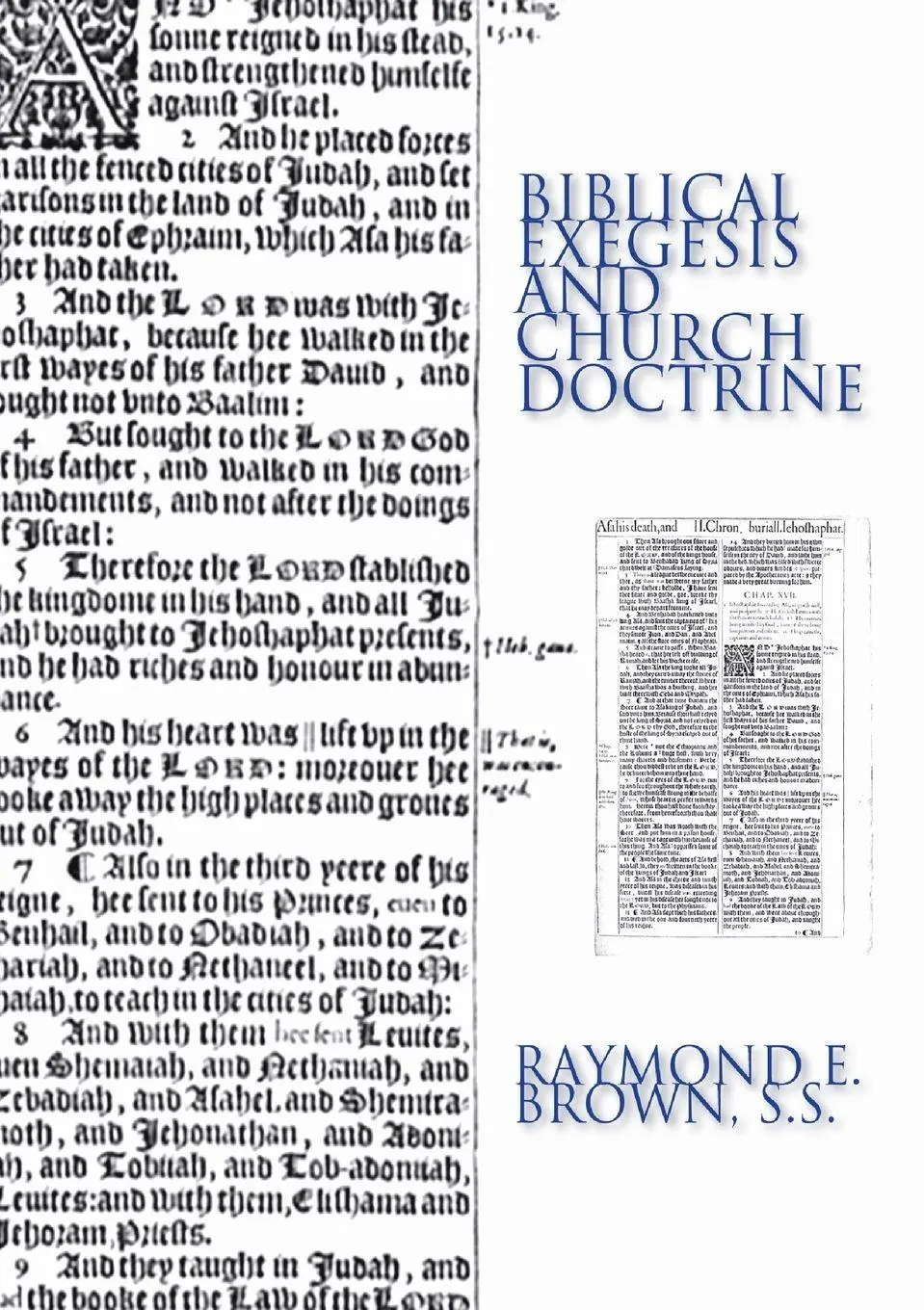 Biblical Exegesis and Church Doctrine Raymond E. Brown Taschenbuch Englisch 2002-image