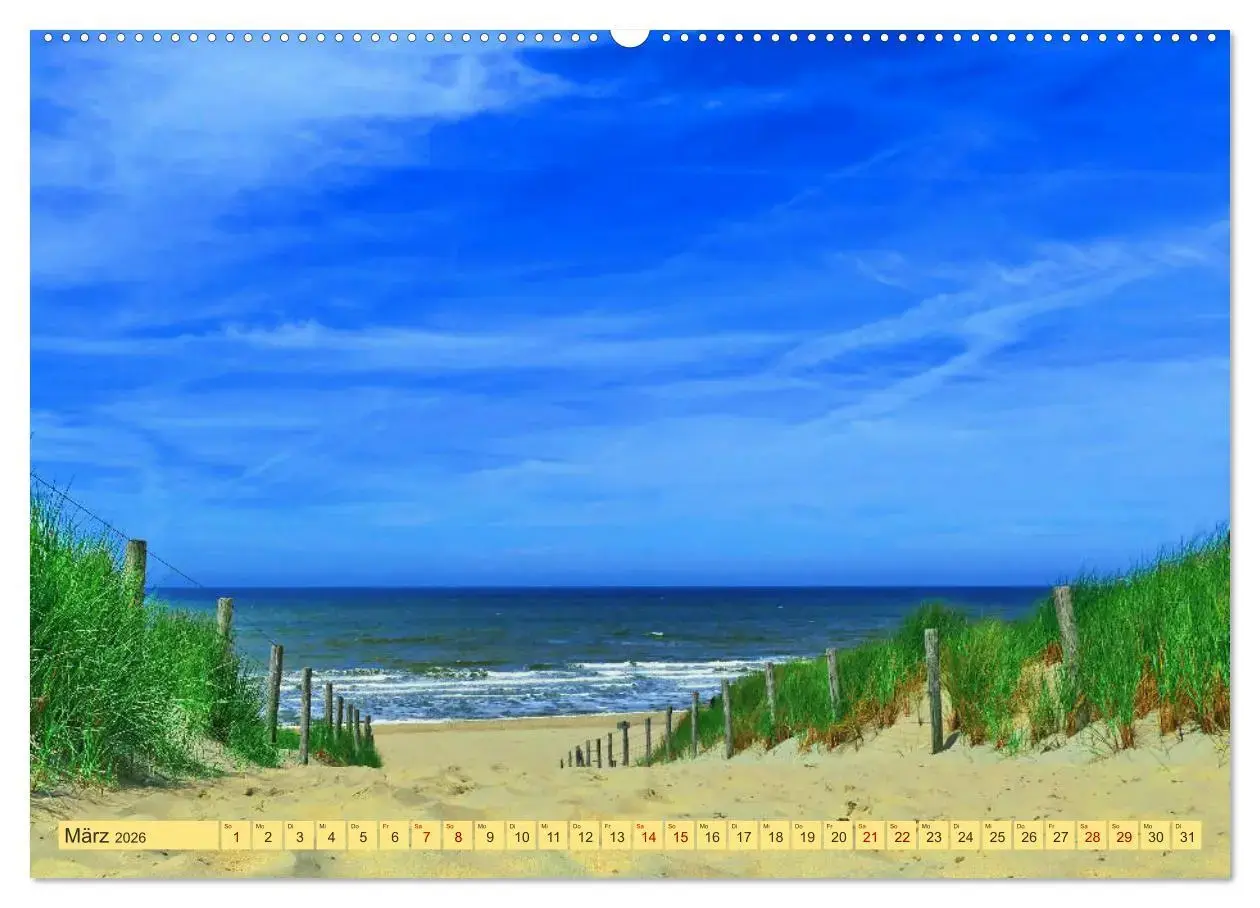 Holland - Die Nordsee von Zandvoort bis Breskens (Wandkalender 2026 DIN A2... - Bild 9 von 15