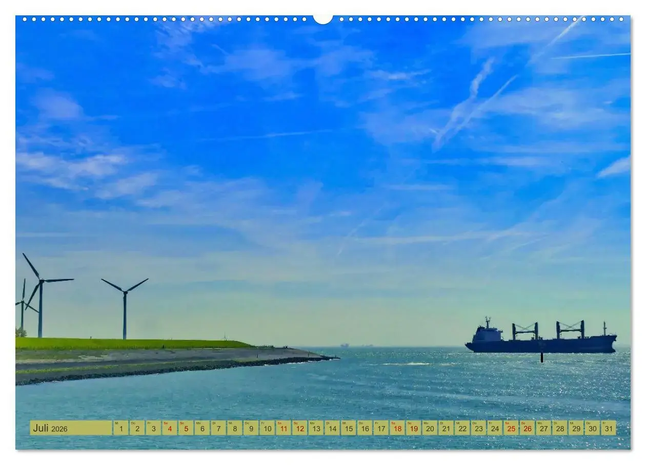 Holland - Die Nordsee von Zandvoort bis Breskens (Wandkalender 2026 DIN A2... - Bild 13 von 15