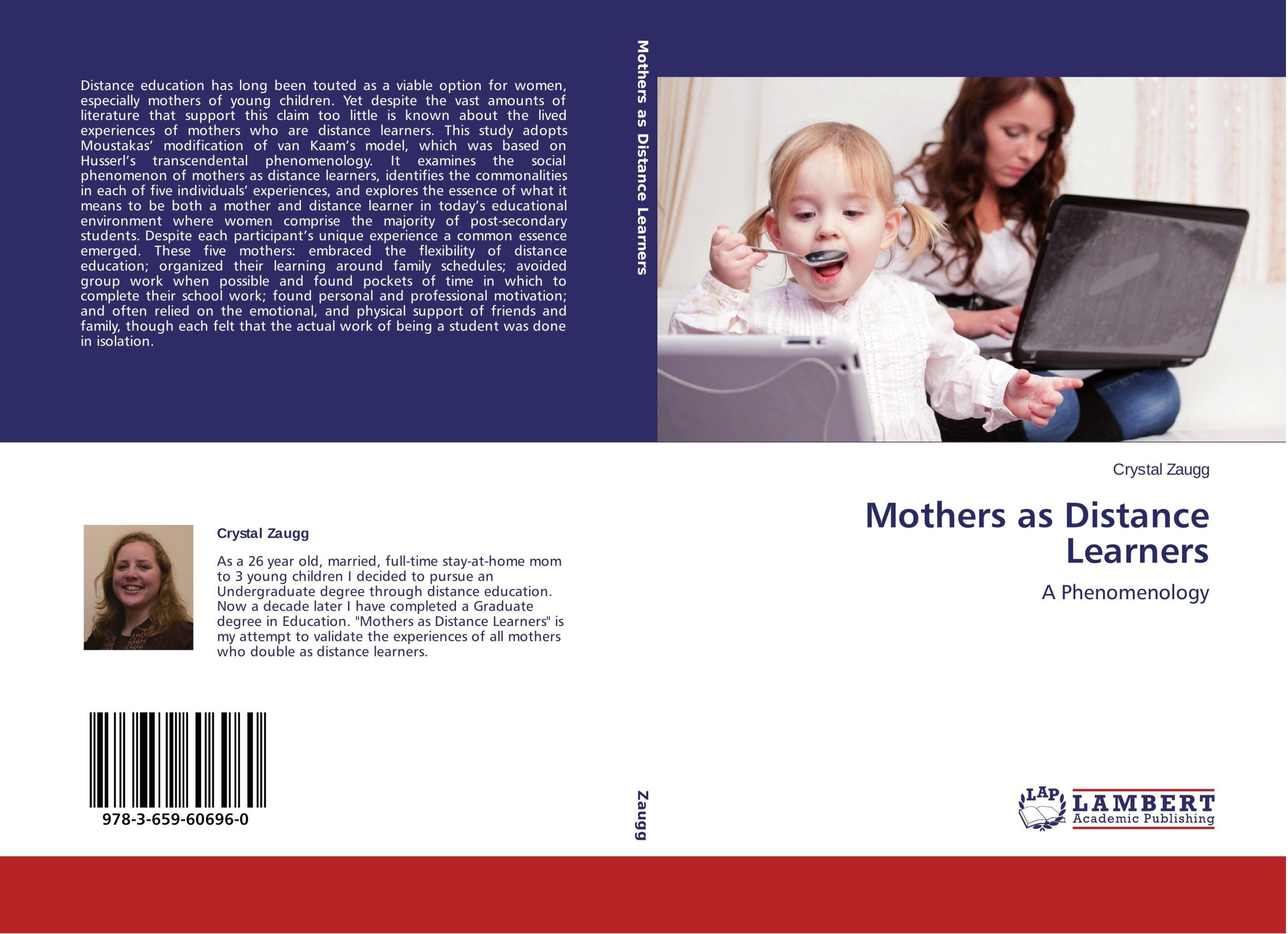 Mothers As Distance Learners A Phenomenology Crystal Zaugg Taschenbuch