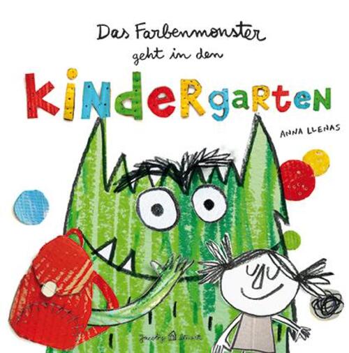 DAS FARBENMONSTER GEHT in den Kindergarten Anna Llenas Buch Deutsch