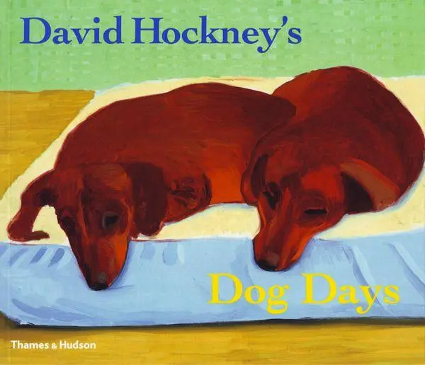 David Hockney's Dog Days David Hockney Taschenbuch Englisch 2011 Thames & Hudson-image