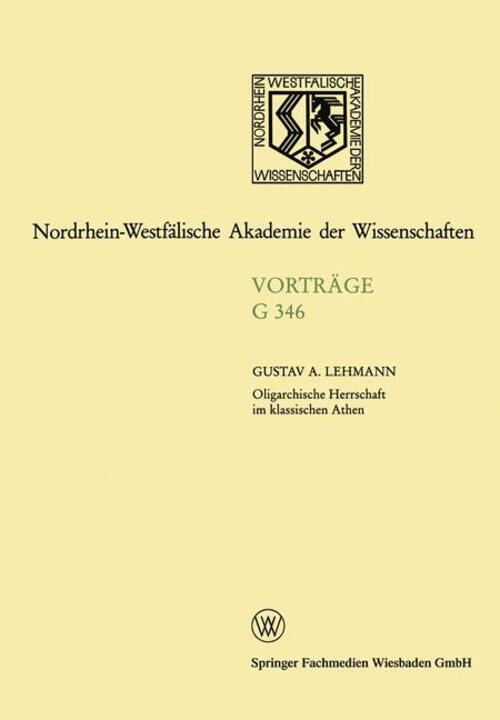 Oligarchische Herrschaft Klassischen Athen Zu Den Krisen Und