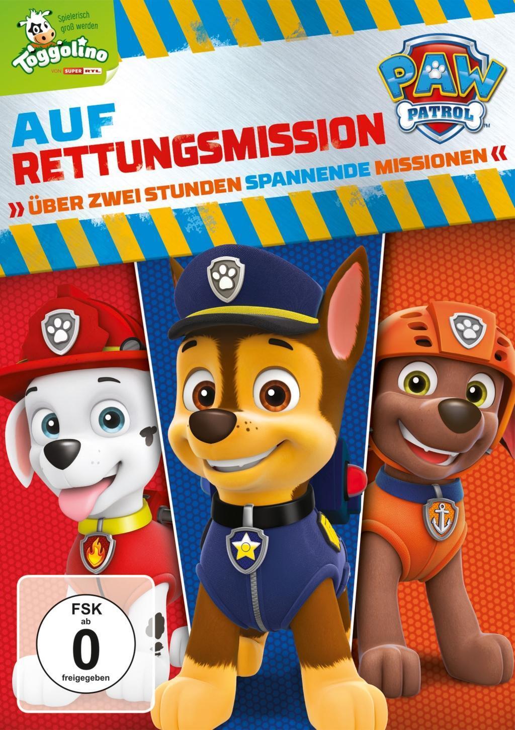 PAW PATROL: AUF Rettungsmission DVD PAW Patrol Deutsch 2018 EUR 12,49