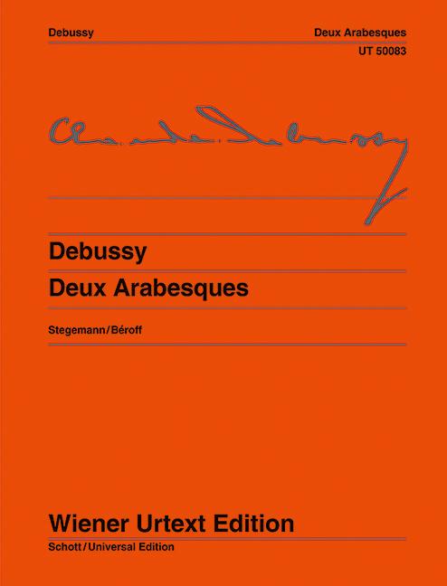 Deux Arabesques / Nach Autograf und Erstausgaben. Klavier. / Michael Stegemann / Broschüre / 30 S. / Deutsch / 1989 / Universal Edition AG / EAN 9783850550802 - Stegemann, Michael