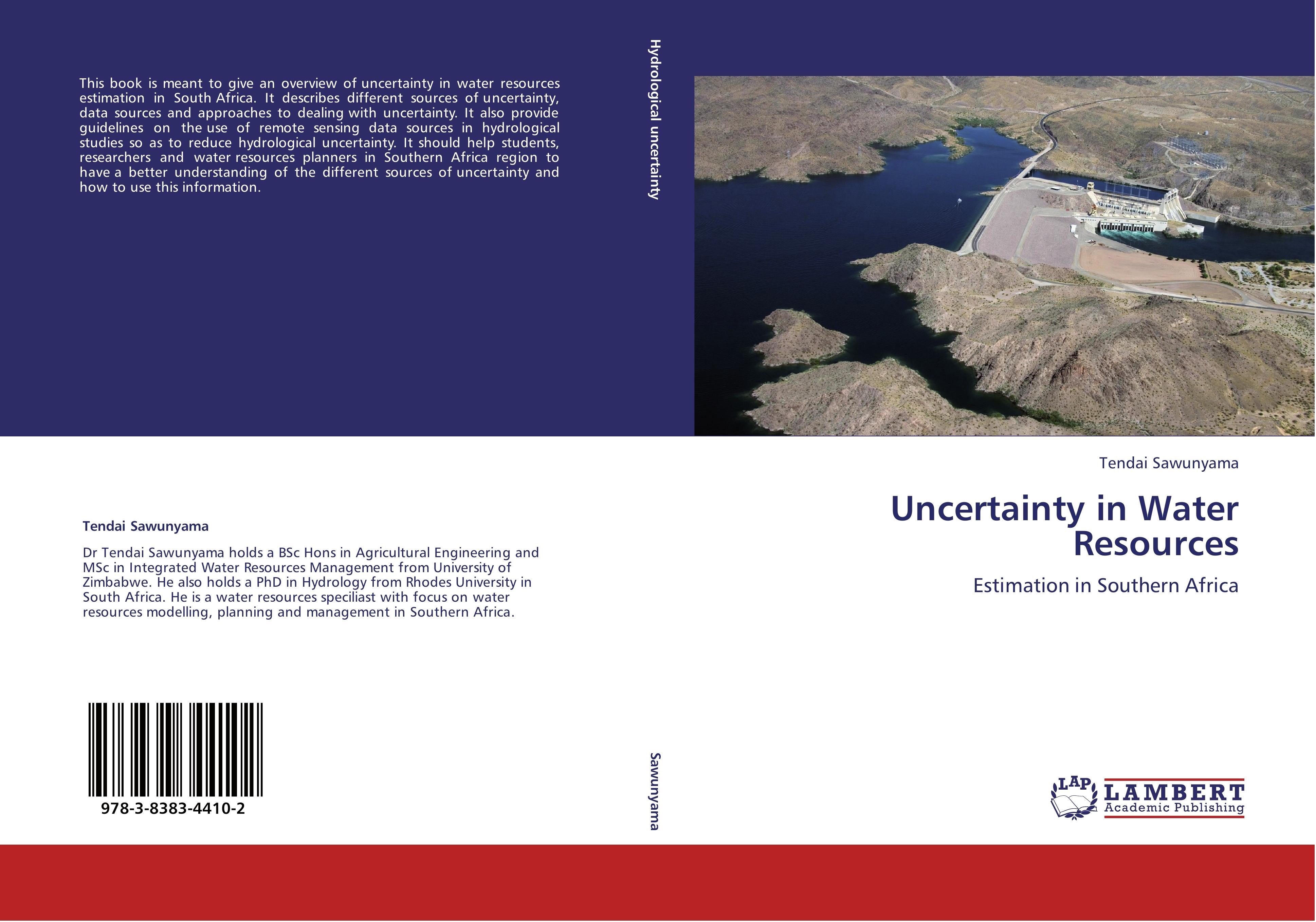 Uncertainty in Water Resources / Estimation in Southern Africa / Tendai Sawunyama / Taschenbuch / Paperback / 304 S. / Englisch / 2010 / LAP LAMBERT Academic Publishing / EAN 9783838344102 - Sawunyama, Tendai