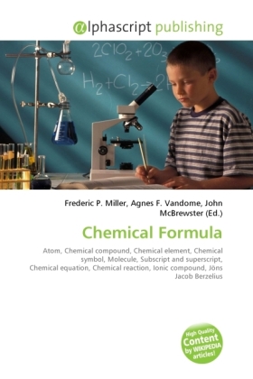 Chemical Formula / Frederic P. Miller (u. a.) / Taschenbuch / Englisch / Alphascript Publishing / EAN 9786130233815 - Miller, Frederic P.