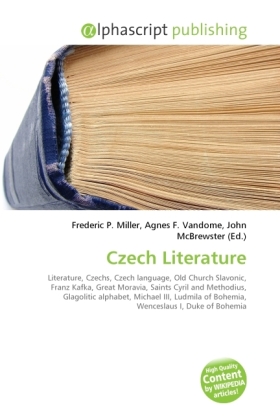 Czech Literature / Frederic P. Miller (u. a.) / Taschenbuch / Englisch / Alphascript Publishing / EAN 9786130692520 - Miller, Frederic P.