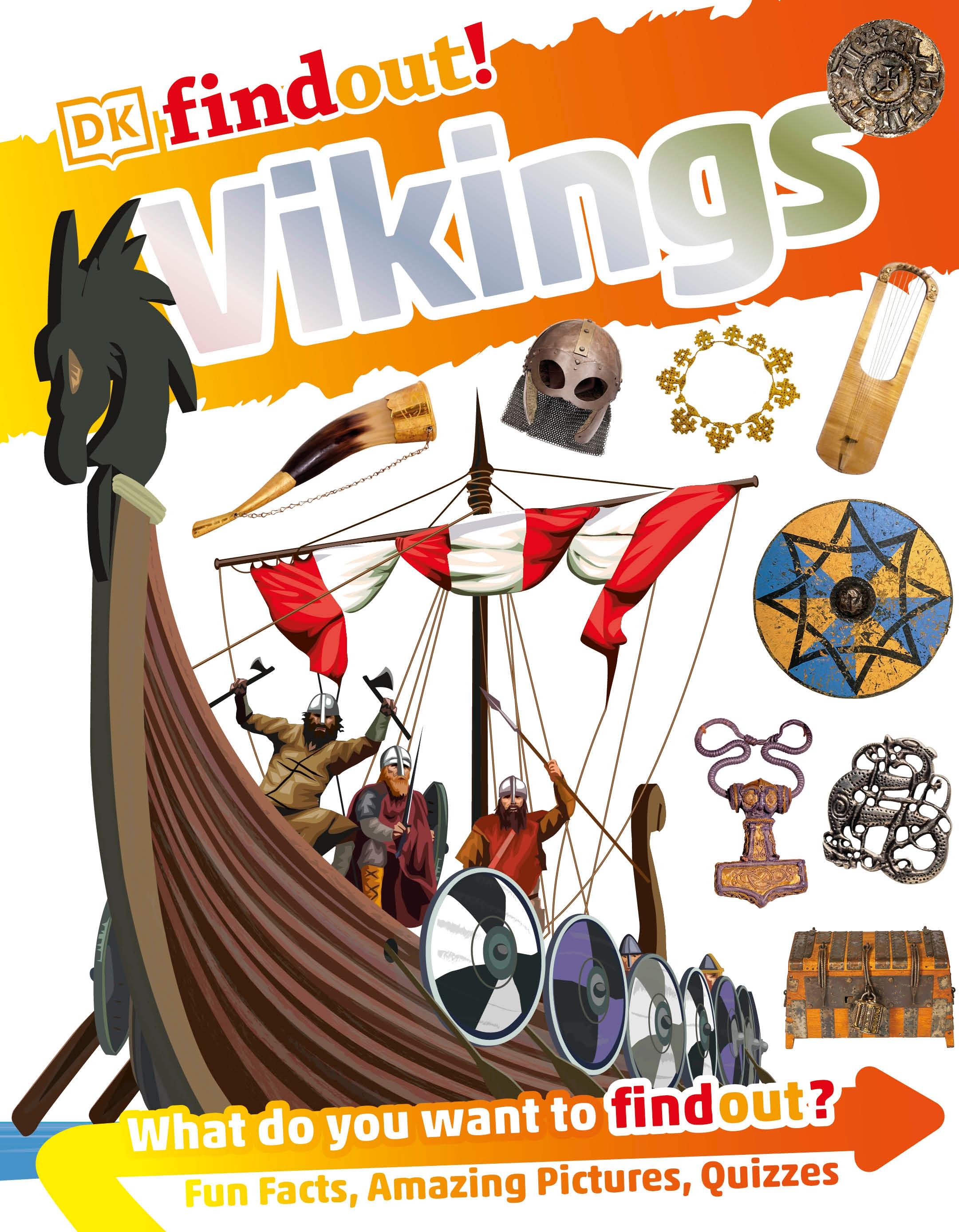 DKfindout! Vikings / Philip Steele / Taschenbuch / 64 S. / Englisch / 2018 / Dorling Kindersley Ltd. / EAN 9780241323021 - Steele, Philip