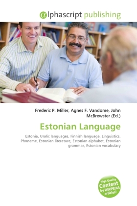 Estonian Language / Frederic P. Miller (u. a.) / Taschenbuch / Englisch / Alphascript Publishing / EAN 9786130233525 - Miller, Frederic P.