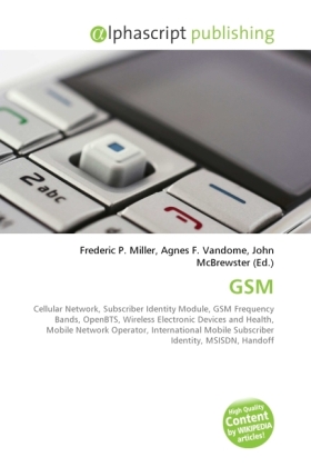 GSM / Frederic P. Miller (u. a.) / Taschenbuch / Englisch / Alphascript Publishing / EAN 9786130263126 - Miller, Frederic P.