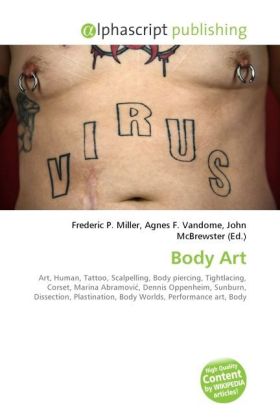 Body Art / Frederic P. Miller (u. a.) / Taschenbuch / Englisch / Alphascript Publishing / EAN 9786130686628 - Miller, Frederic P.