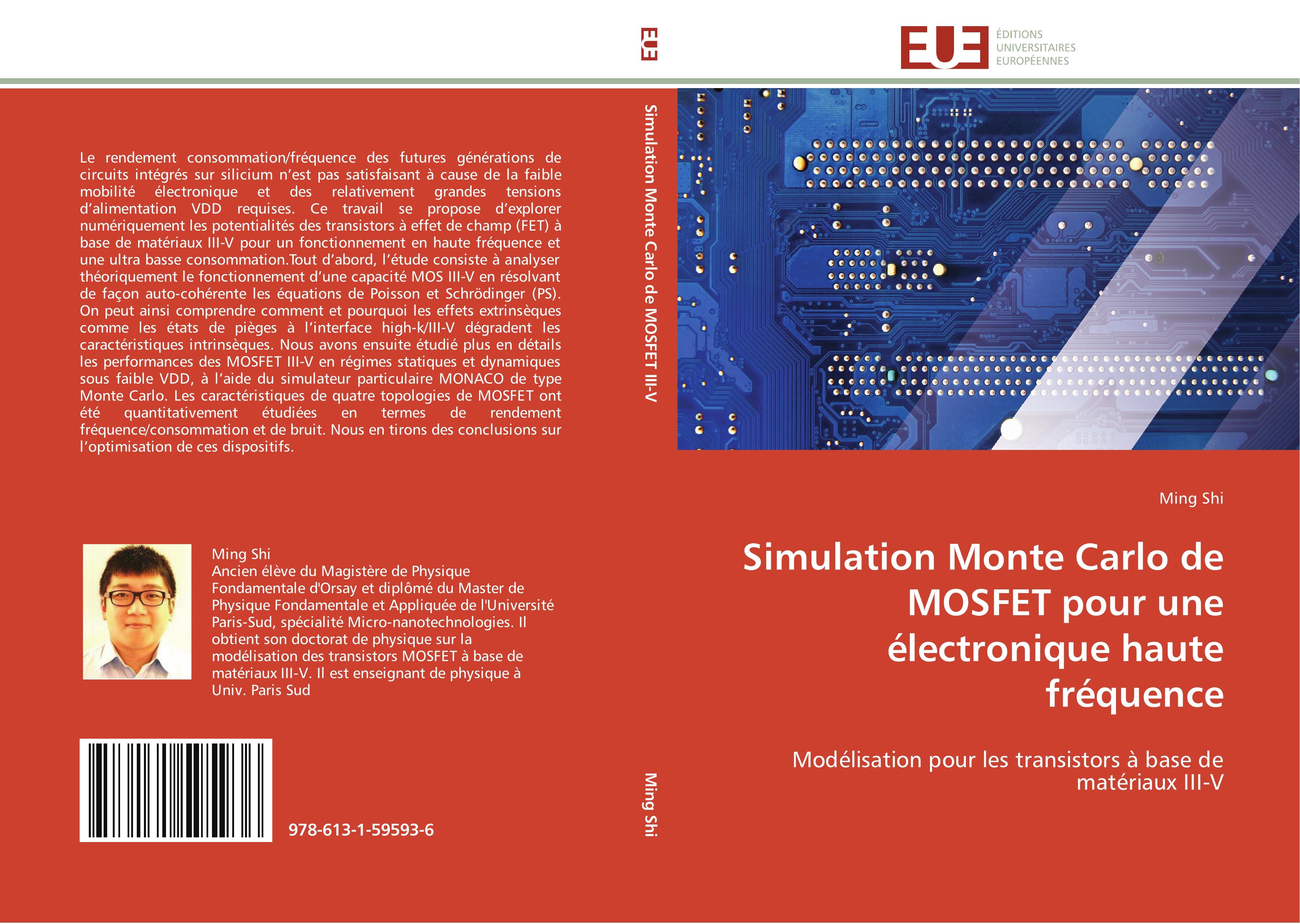 Simulation Monte Carlo de MOSFET pour une électronique haute fréquence / Modélisation pour les transistors à base de matériaux III-V / Ming Shi / Taschenbuch / Paperback / 224 S. / Französisch / 2012 - Shi, Ming