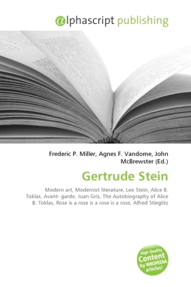 Gertrude Stein / Frederic P. Miller (u. a.) / Taschenbuch / Englisch / Alphascript Publishing / EAN 9786130261238 - Miller, Frederic P.
