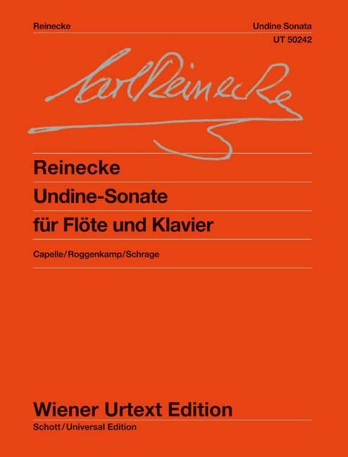 Undine / Sonate für Flöte und Klavier. op. 167. Flöte und Klavier. / Irmlind Capelle / Broschüre / Noten  Urtextausgabe (Rückendrahtheftung) / Deutsch / 2009 / Universal Edition AG - Capelle, Irmlind