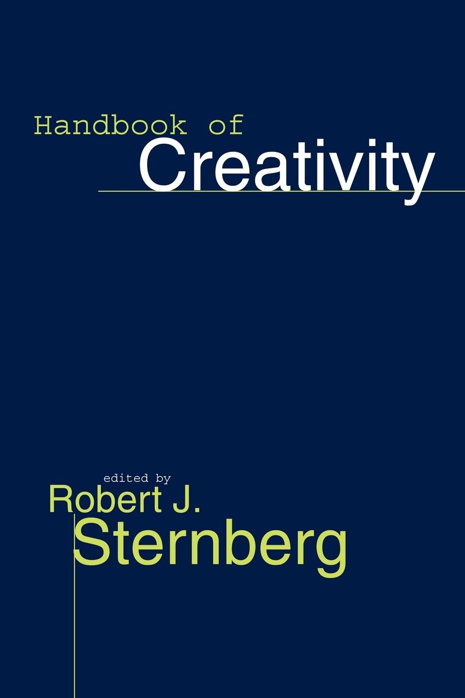 Handbook of Creativity / Robert J. Sternberg / Taschenbuch / Paperback / Englisch / 2010 / Cambridge University Press / EAN 9780521576048 - Sternberg, Robert J.