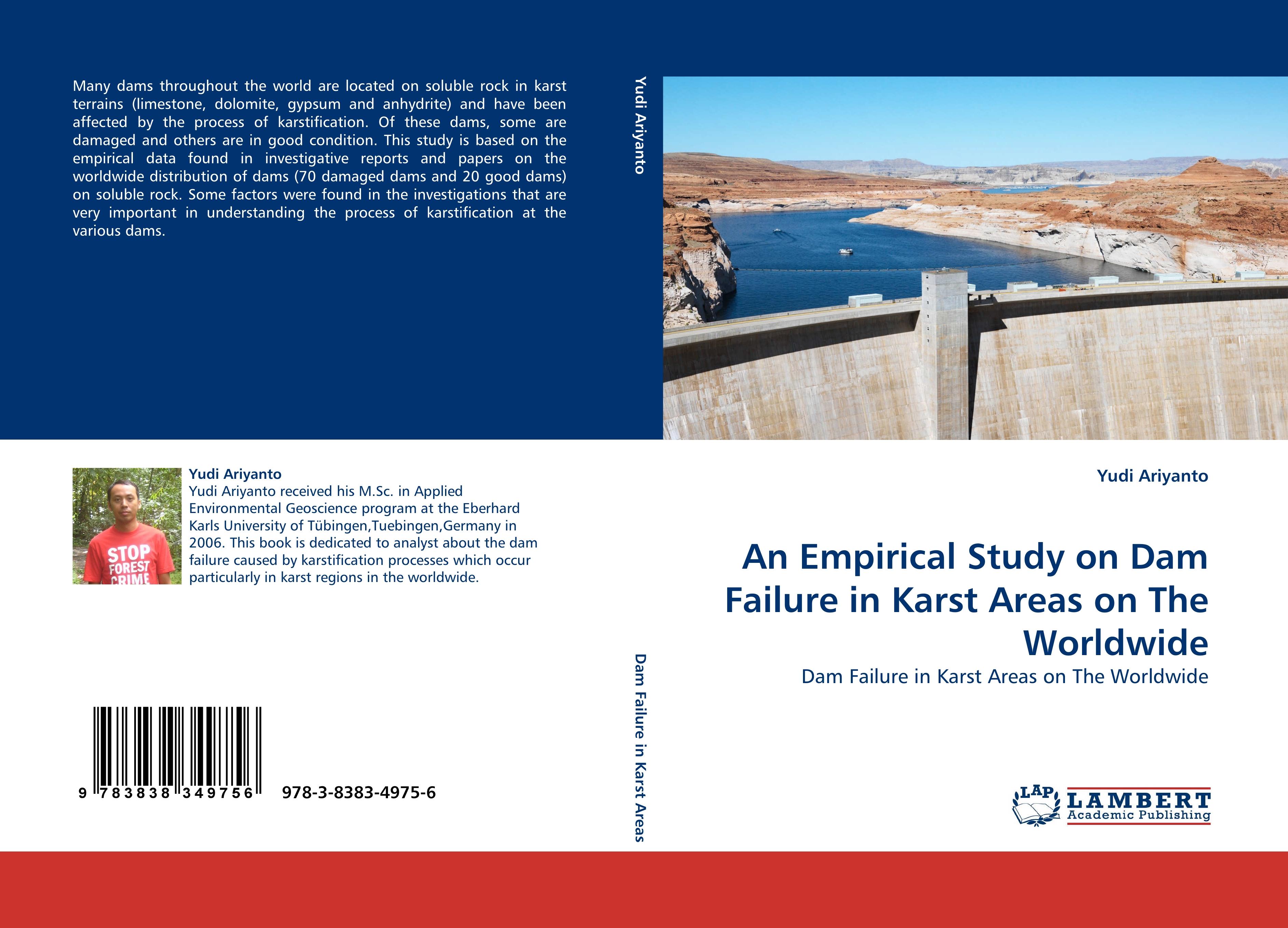 An Empirical Study on Dam Failure in Karst Areas on The Worldwide / Dam Failure in Karst Areas on The Worldwide / Yudi Ariyanto / Taschenbuch / Paperback / 156 S. / Englisch / 2010 / EAN 9783838349756 - Ariyanto, Yudi