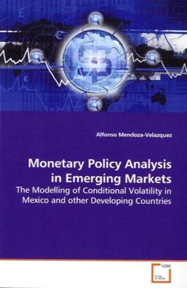 Monetary Policy Analysis in Emerging Markets / The Modelling of Conditional Volatility in Mexico and other Developing Countries / Alfonso Mendoza-Velazquez / Taschenbuch / Englisch / EAN 9783639122763 - Mendoza-Velazquez, Alfonso