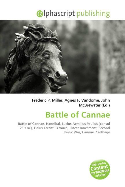 Battle of Cannae / Frederic P. Miller (u. a.) / Taschenbuch / Englisch / Alphascript Publishing / EAN 9786130030469 - Miller, Frederic P.