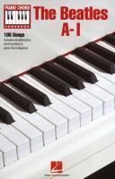 The Beatles A-I / Beatles / Taschenbuch / Piano Chord Songbooks / Buch / Englisch / 2010 / Hal Leonard Publishing Corporation / EAN 9781423494669 - Beatles