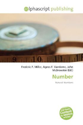 Number / Frederic P. Miller (u. a.) / Taschenbuch / Englisch / Alphascript Publishing / EAN 9786130000370 - Miller, Frederic P.