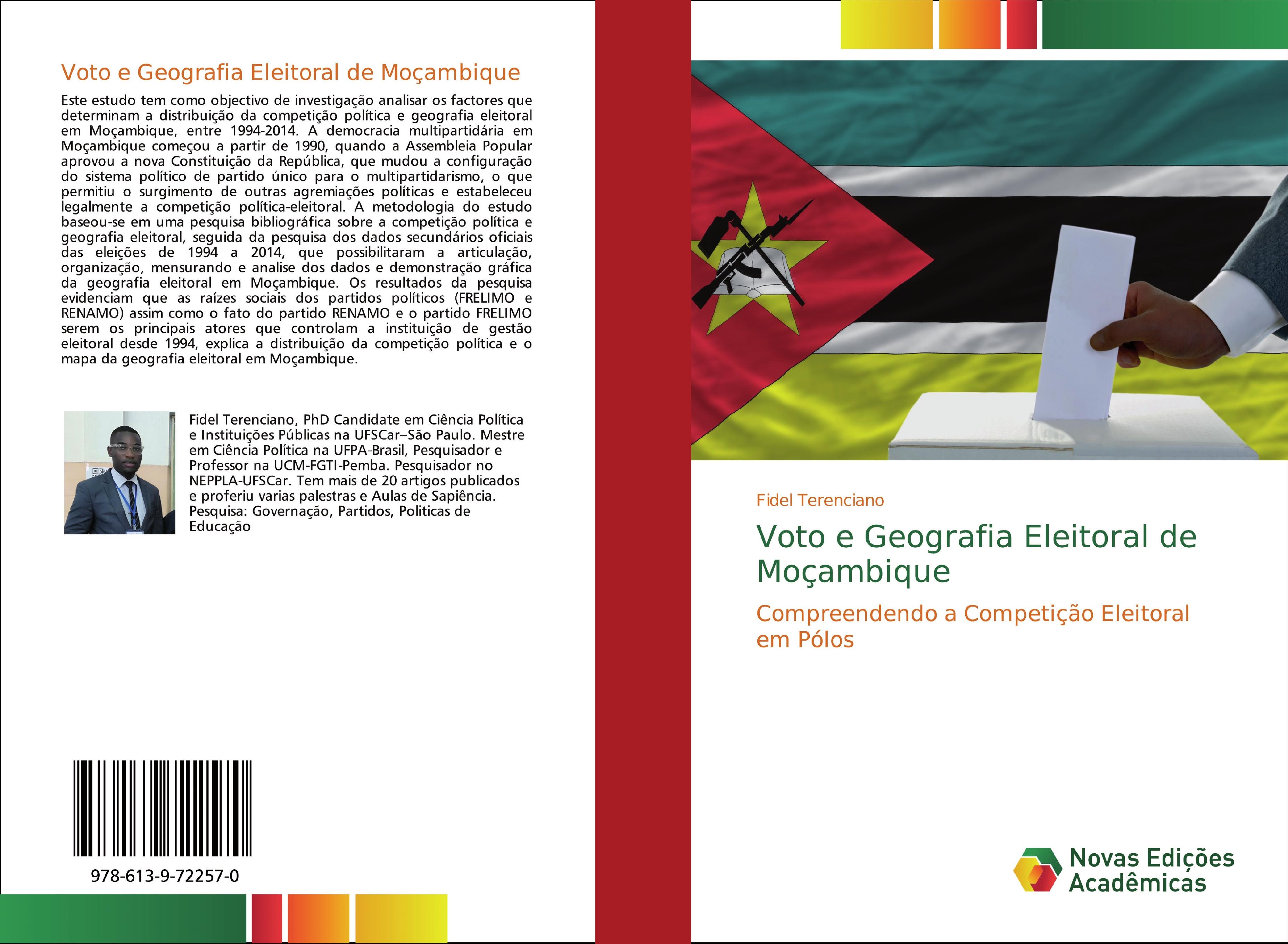 Voto e Geografia Eleitoral de Moçambique / Compreendendo a Competição Eleitoral em Pólos / Fidel Terenciano / Taschenbuch / Paperback / Portugiesisch / 2018 / Novas Edições Acadêmicas - Terenciano, Fidel