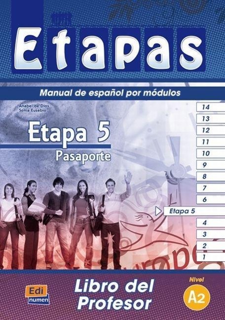 Etapas Level 5 Pasaporte - Libro del Profesor + CD [With CDROM] / Sonia Eusebio Hermira (u. a.) / Taschenbuch / Etapas / CDROM / 96 S. / Spanisch / 2014 / EDINUMEN / EAN 9788498482072 - Eusebio Hermira, Sonia