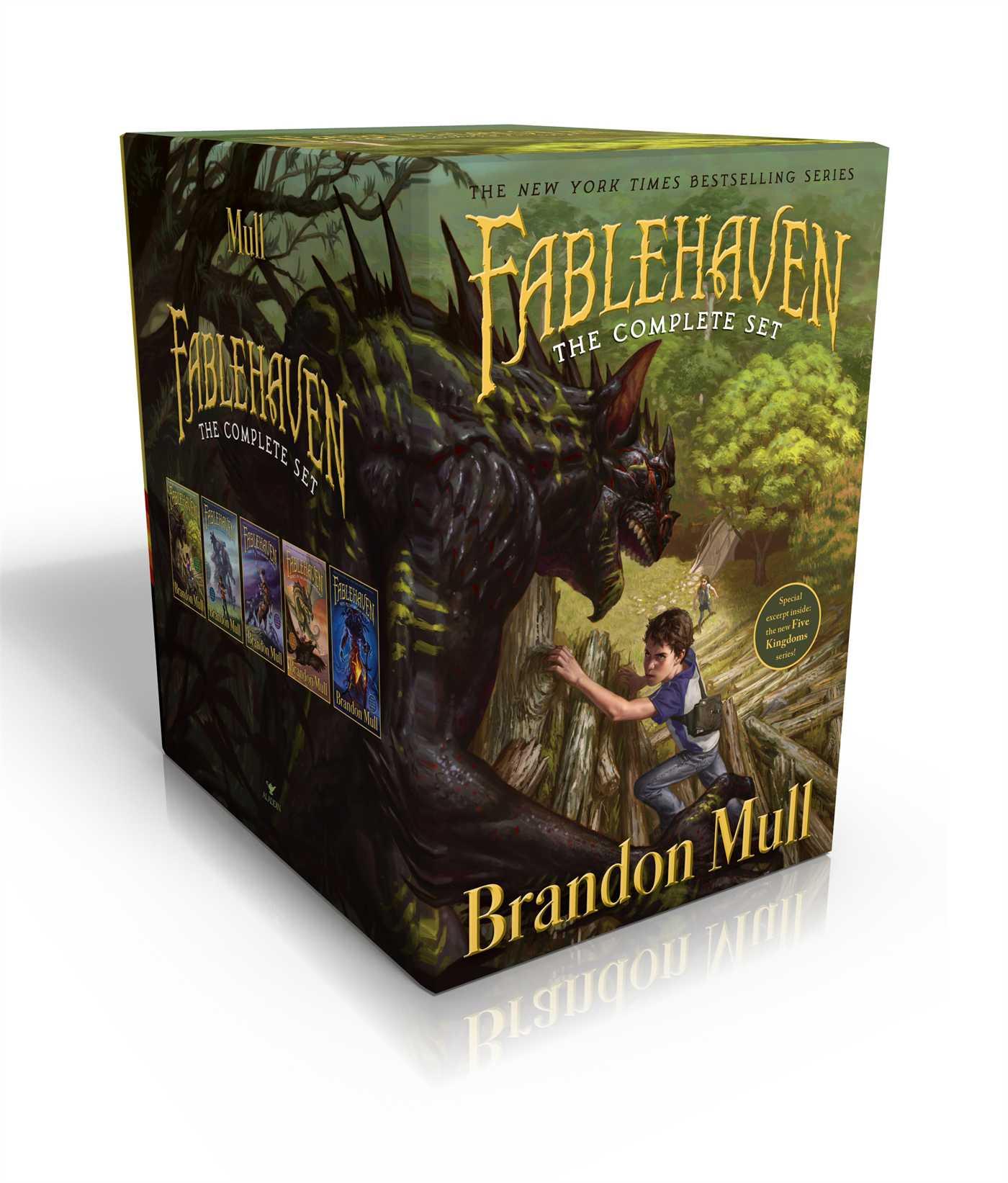 Fablehaven: Complete Set (Boxed Set) / Fablehaven / Rise of the Evening Star / Grip of the Shadow Plague / Secrets of the Dragon Sanctuary / Keys to the Demon Prison / Brandon Mull / Taschenbuch - Mull, Brandon