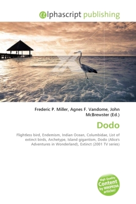 Dodo / Frederic P. Miller (u. a.) / Taschenbuch / Englisch / Alphascript Publishing / EAN 9786130616373 - Miller, Frederic P.