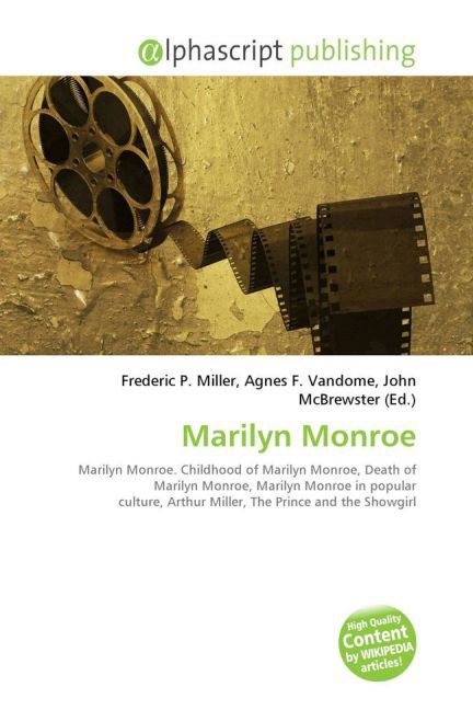 Marilyn Monroe / Frederic P. Miller (u. a.) / Taschenbuch / Englisch / Alphascript Publishing / EAN 9786130023775 - Miller, Frederic P.