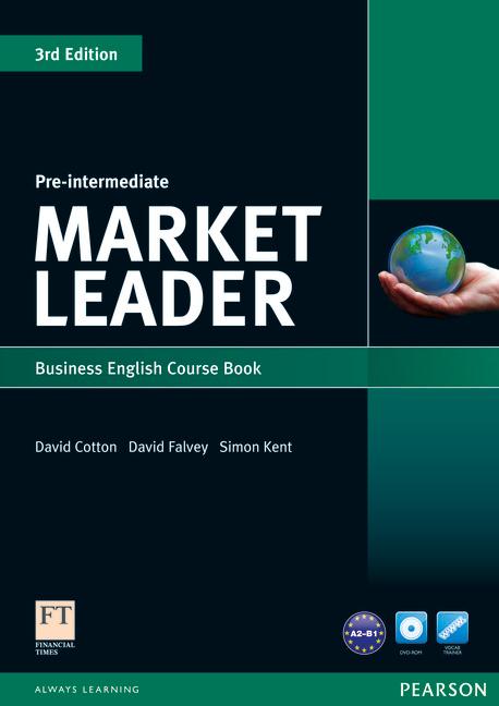 Market Leader. Pre-Intermediate Coursebook (with DVD-ROM incl. Class Audio) / David Cotton (u. a.) / Taschenbuch / Market Leader / DVD-ROM + Class Audio / Kartoniert / Broschiert / Englisch / 2014 - Cotton, David