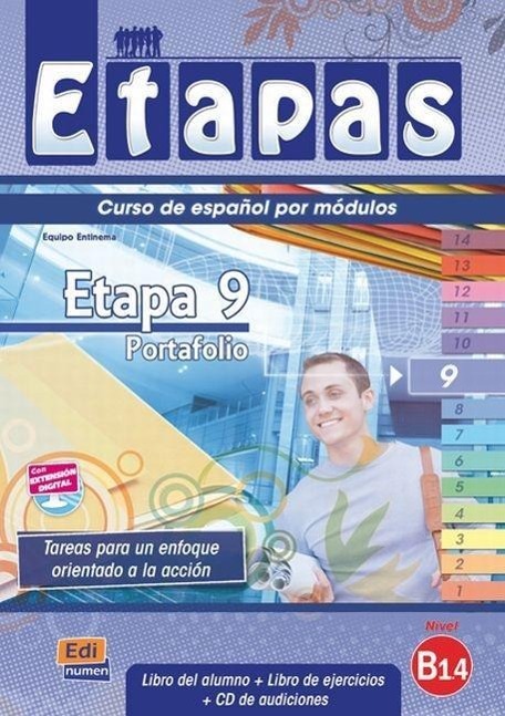 Etapas Level 9 Portafolio - Libro del Alumno/Ejercicios + CD / Sonia Eusebio Hermira (u. a.) / Buch / Etapas / 80 S. / Spanisch / 2014 / Editorial Edinumen S.L. / EAN 9788498481884 - Eusebio Hermira, Sonia