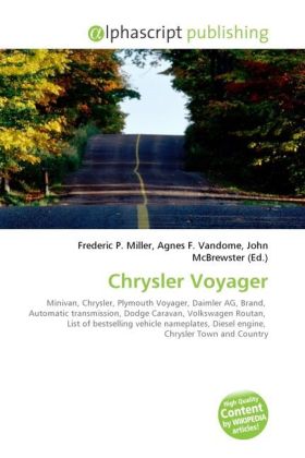 Chrysler Voyager / Frederic P. Miller (u. a.) / Taschenbuch / Englisch / Alphascript Publishing / EAN 9786130276584 - Miller, Frederic P.