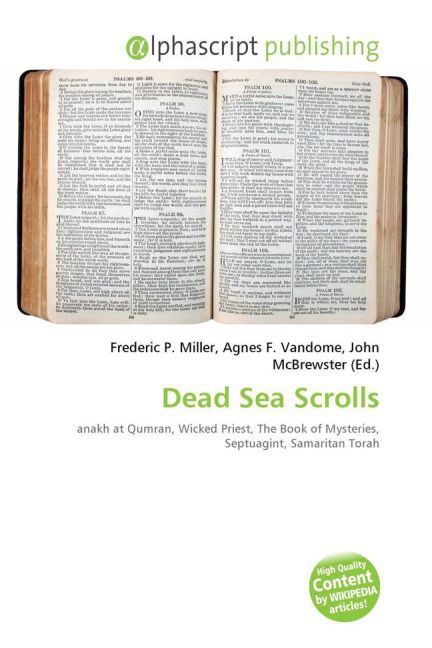 Dead Sea Scrolls / Frederic P. Miller (u. a.) / Taschenbuch / Englisch / Alphascript Publishing / EAN 9786130029487 - Miller, Frederic P.