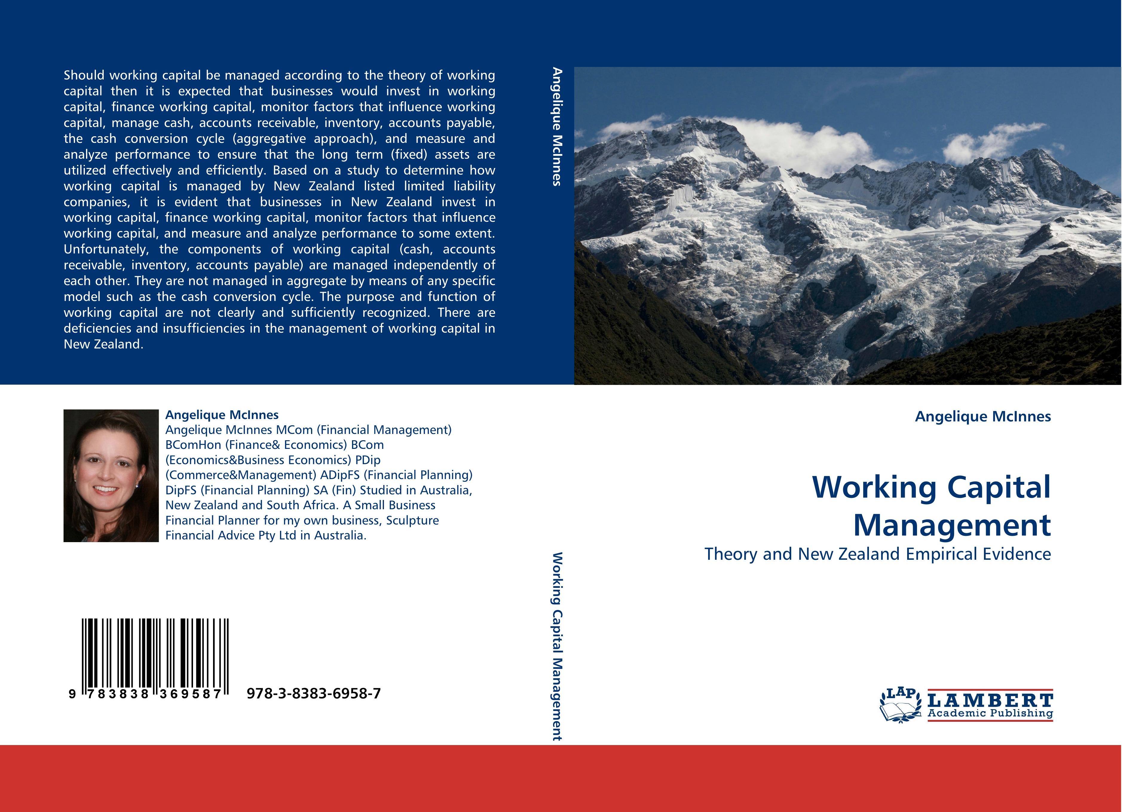 Working Capital Management / Theory and New Zealand Empirical Evidence / Angelique McInnes / Taschenbuch / Paperback / 128 S. / Englisch / 2010 / LAP LAMBERT Academic Publishing / EAN 9783838369587 - McInnes, Angelique