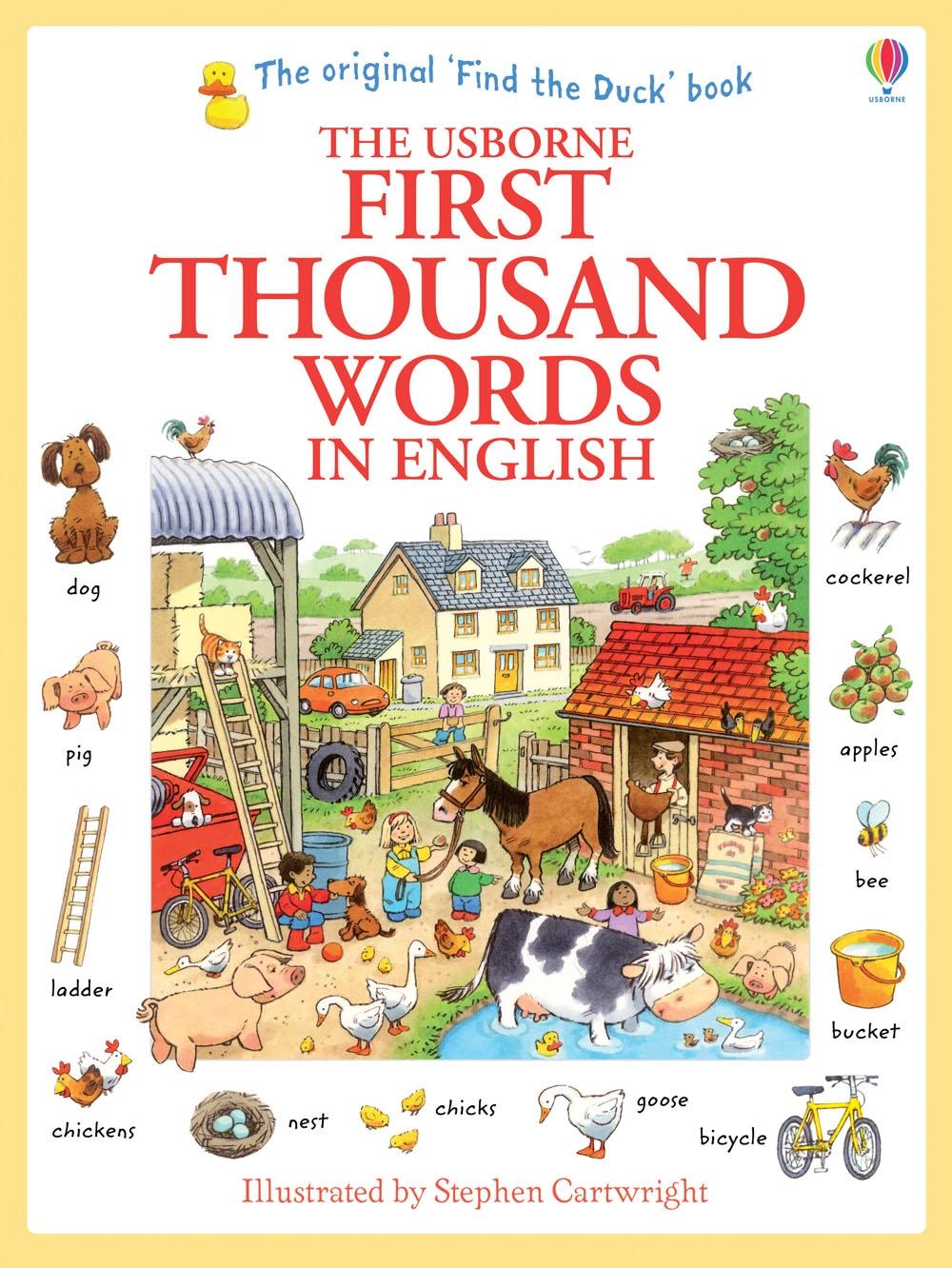 First Thousand Words in English / Heather Amery / Broschüre / 63 S. / Englisch / 2014 / Usborne Publishing / EAN 9781409562894 - Amery, Heather