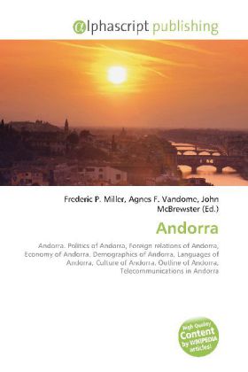 Andorra / Frederic P. Miller (u. a.) / Taschenbuch / Englisch / Alphascript Publishing / EAN 9786130065096 - Miller, Frederic P.